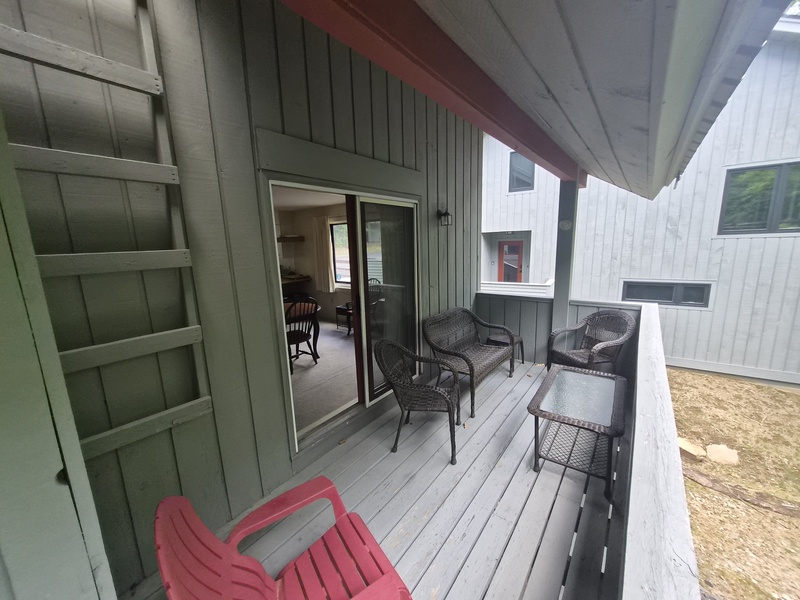 Wrap around Deck accessed from Living Area
