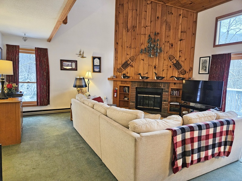 Living area - No fireplace use allowed though
