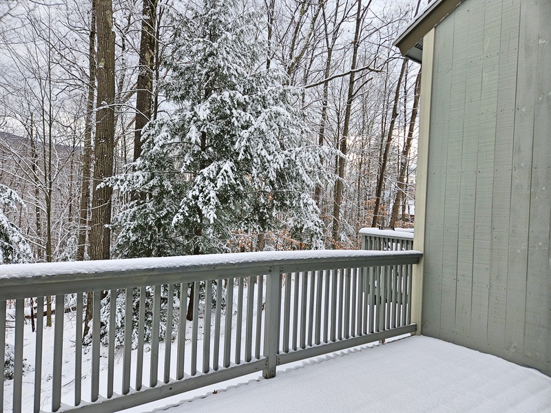Deck view to right