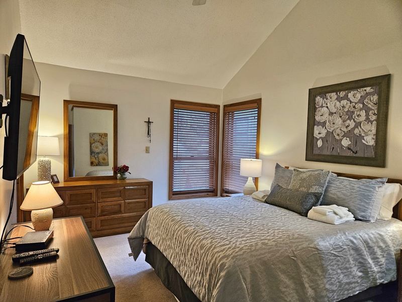 Primary queen bedroom