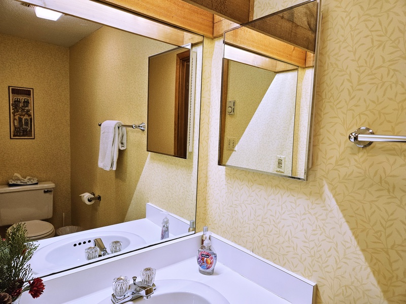 Half bath on main floor