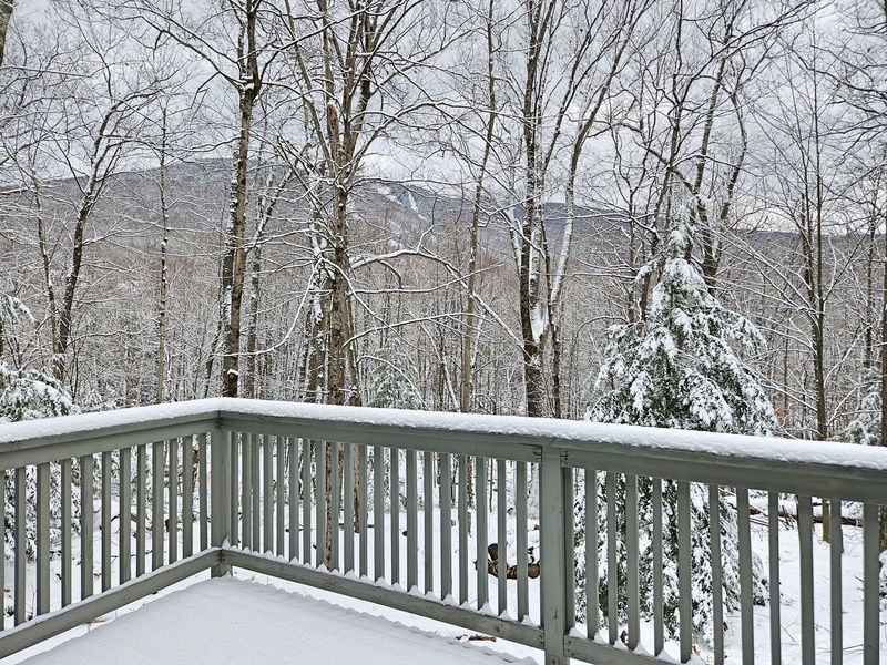 Deck view to left