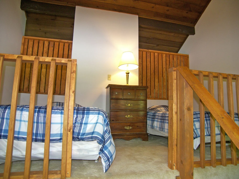 Twin Beds in Loft