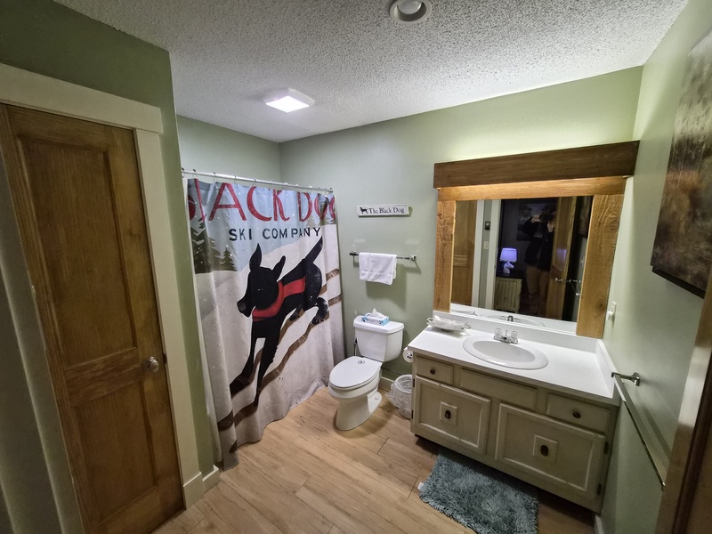 Second Full Bath on Lowest Level