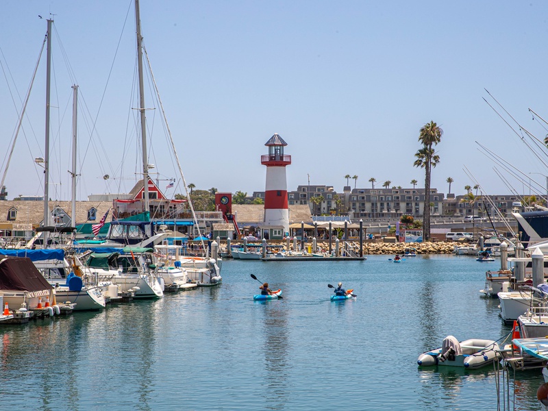 You can rent boats and stand up paddle boards and more at the Harbor