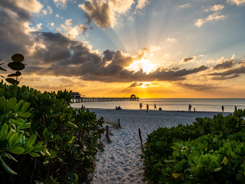 Naples Beach View