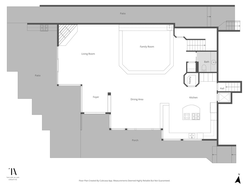 Main Level of home