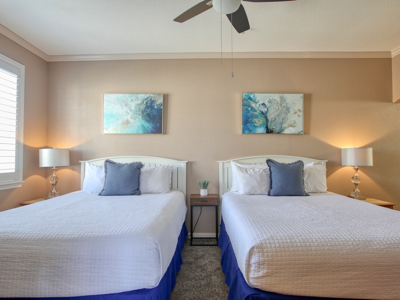 Wake up refreshed in your home away from home.