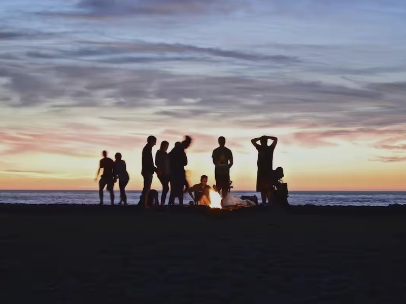 Gather around a cozy bonfire on the beach, where you can toast marshmallows, enjoy the crackling flames, and take in the peaceful sounds of the ocean under a starry sky.