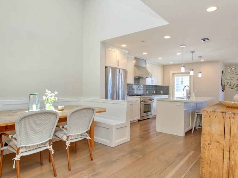 Cozy banquet seating offers the perfect spot for family meals, laughter-filled card games, or sharing stories long into the evening — all in a welcoming space designed for togetherness.